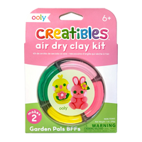 *NEW* Ooly Creatibles Air Dry Clay Kit- Garden Pals