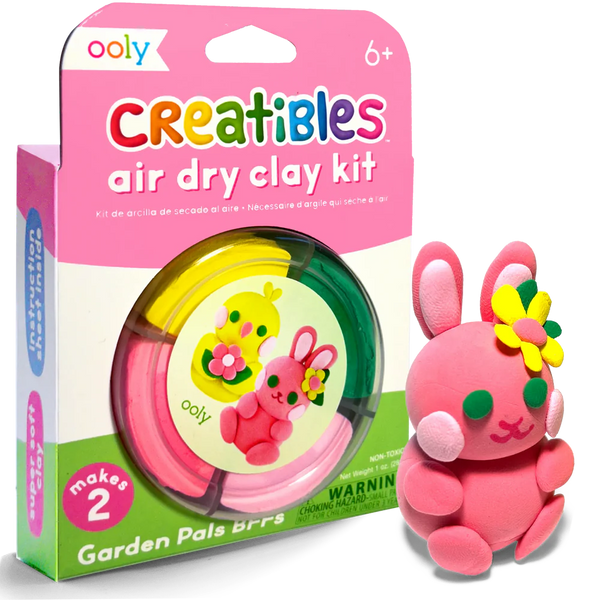 *NEW* Ooly Creatibles Air Dry Clay Kit- Garden Pals