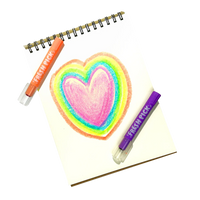 *NEW* Ooly Fresh Pick Apple Scented Gel Crayons