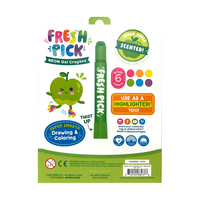 *NEW* Ooly Fresh Pick Apple Scented Gel Crayons