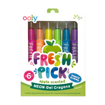 *NEW* Ooly Fresh Pick Apple Scented Gel Crayons