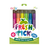 *NEW* Ooly Fresh Pick Apple Scented Gel Crayons