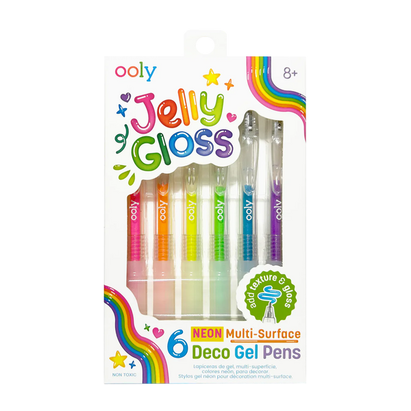 *NEW* Ooly Jelly Gloss Neon Multi-Surface Deco Gel Pens