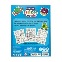 *NEW* Ooly Stickiville Color-in' Sticker Book