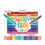*NEW* Ooly Switch-eroo Sparkle Glittery Color Changing Markers, 12-Pack