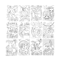 Ooly Undercover Art Hidden Pattern Coloring Activity Cards - Rainforest Fun