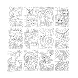 Ooly Undercover Art Hidden Pattern Coloring Activity Cards - Rainforest Fun