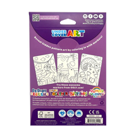 Ooly Undercover Art Hidden Pattern Coloring Activity Cards - Rainforest Fun