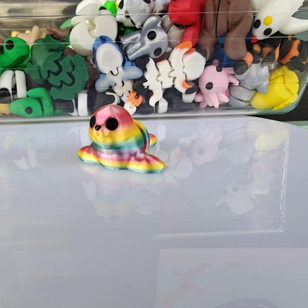 *NEW* Ruby's Dragons Tiny 3D Printed Seal Fidgets