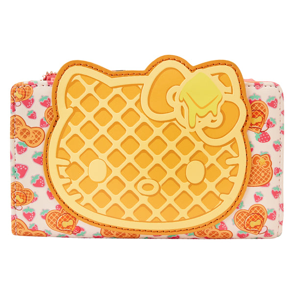 *FINAL SALE* Loungefly Hello Kitty Breakfast Waffle Flap Wallet