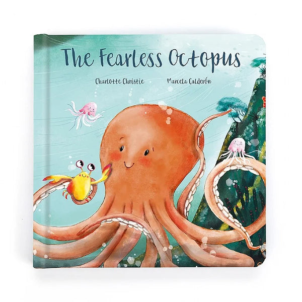 Jellycat 'Odell the Fearless Octopus' Book