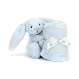 *NEW* Jellycat Bashful Blue Bunny Soother