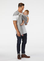 Sakura Bloom Chambray Ring Sling - Marin