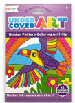 Ooly Undercover Art Hidden Pattern Coloring Activity Cards - Rainforest Fun