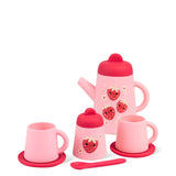 *NEW* Tiger Tribe Silicone Tea Set - Strawberry Patch