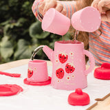 *NEW* Tiger Tribe Silicone Tea Set - Strawberry Patch