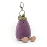 Jellycat Vivacious Eggplant Bag Charm (LIMIT 1)