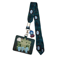 *FINAL SALE* Loungefly Disney Haunted Mansion Ghosts Lanyard with Cardholder