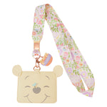 *NEW* Loungefly Winnie the Pooh Folk Floral Lanyard with Card Holder