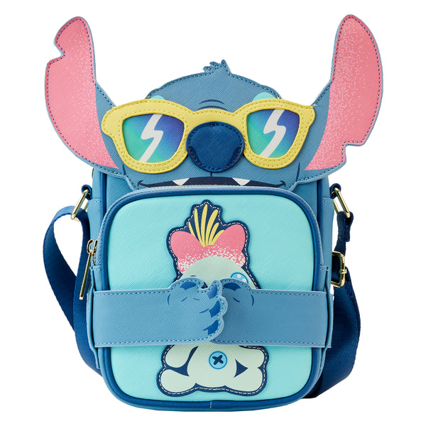 Loungefly Disney Stitch Beach Day Crossbuddies Bag