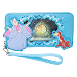Loungefly Cinderella Princess Lenticular Series Zip Around Wristlet Wallet