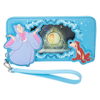 *FINAL SALE* Loungefly Cinderella Princess Lenticular Series Zip Around Wristlet Wallet