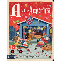 BabyLit Alphabet Books - A is for America