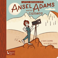 *NEW* BabyLit Little Naturalists Board Books - Ansel Adams and His Camera
