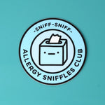*NEW* Robot Dance Battle 'Allergy Sniffles Club' Vinyl Sticker