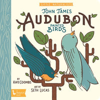 *NEW* BabyLit Little Naturalists Board Books - John James Audubon Painted Birds