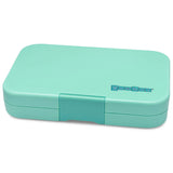 *NEW* Yumbox Tapas 5-Compartment Leakproof Bento Box - Bali Blue with Clear Aqua Tray
