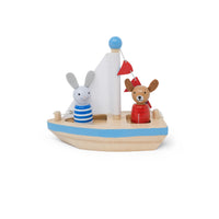 *NEW* Jack Rabbit Creations Boats & Buddies Bath Toy - Dog & Bunny