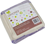 OsoCozy Better Fit Unbleached Cotton Prefolds, 6-Pack