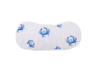 *NEW* Little Hometown 2-in-1 Burp Cloth & Bib: Blue Crab