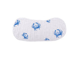 *NEW* Little Hometown 2-in-1 Burp Cloth & Bib: Blue Crab