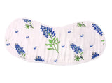 *NEW* Little Hometown 2-in-1 Burp Cloth & Bib: Bluebonnets