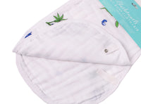 *NEW* Little Hometown 2-in-1 Burp Cloth & Bib: Bluebonnets
