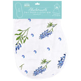 *NEW* Little Hometown 2-in-1 Burp Cloth & Bib: Bluebonnets