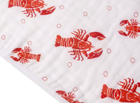 *NEW* Little Hometown 2-in-1 Burp Cloth & Bib: Heads or Tails