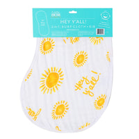 *NEW* Little Hometown 2-in-1 Burp Cloth & Bib: Hey Y'all!