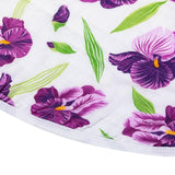 Little Hometown 2-in-1 Burp Cloth & Bib: Irises
