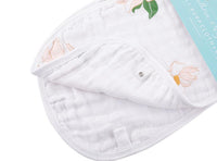 *NEW* Little Hometown 2-in-1 Burp Cloth & Bib: Southern Magnolia