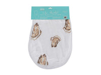 *NEW* Little Hometown 2-in-1 Burp Cloth & Bib: Aw, Shucks!