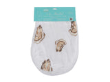 *NEW* Little Hometown 2-in-1 Burp Cloth & Bib: Aw, Shucks!