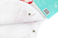 *NEW* Little Hometown 2-in-1 Burp Cloth & Bib: Pink Crab