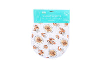 *NEW* Little Hometown 2-in-1 Burp Cloth & Bib: Shrimp & Grits