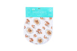 *NEW* Little Hometown 2-in-1 Burp Cloth & Bib: Shrimp & Grits