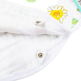 Little Hometown 2-in-1 Burp Cloth & Bib: Cactus Blossom
