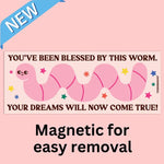 Tender Ghost 'Blessed By This Worm' Bumper Magnet