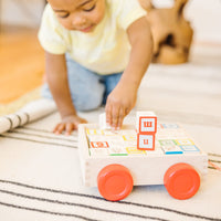 *NEW* Melissa & Doug Classic ABC Block Cart